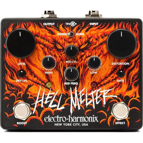 Electro Harmonix Hell Melter Advanced Metal Distortion Pdale D'effet