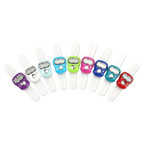 lectronique Compteur De Doigt Bague Led Numrique Portable Range Tally Podomtre Extrieur Comptage Outil lectronique Prcis De Comptage Numrique