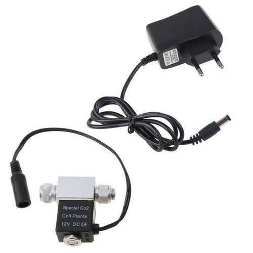 lectrovanne De Co2 652f 12v Dc,Systme De Rgulation De Co2 D'aquarium,lectrovanne De Basse Temprature Pour Rservoir - Type Eu Single Head
