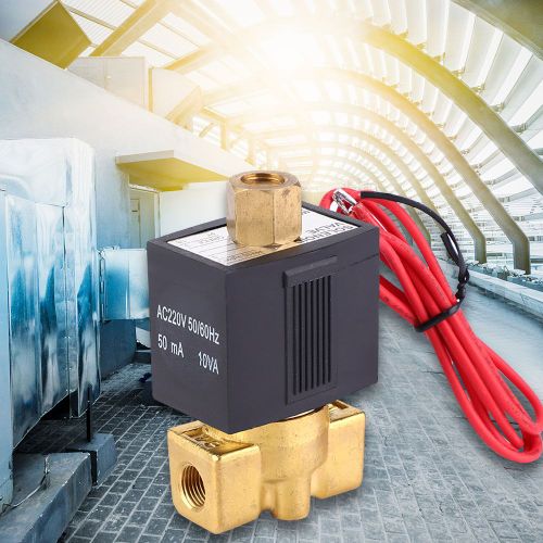 Electrovanne Pneumatique Smc Type No 2 Voies 0-1,0 Mpa Ac 220 V Pt1/8 Electrovanne A Action Directe