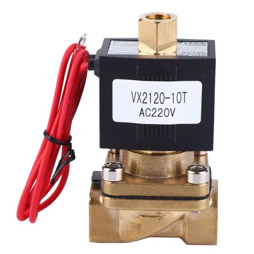 Electrovanne Pneumatique Smc Type No 2 Voies 0-1,0 Mpa Ca 220 V Pt3/8 Electrovanne A Action Directe