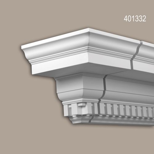lment D'aboutement Profhome 401332 Moulure Exterieure lement Dcorative lment De Faade Design Intemporel Classique Blanc