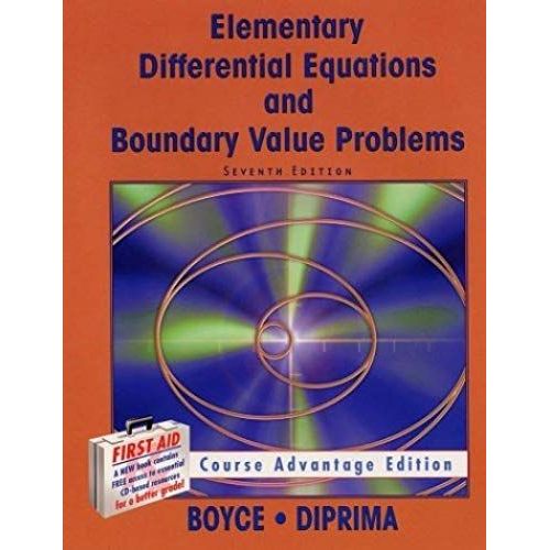 Elementary Differential Equations And Boundary Value Problems   de Richard C. DiPrima  Format Broch 