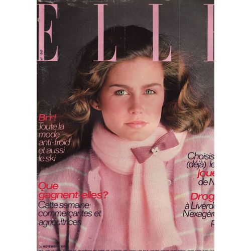 Elle / 19-11-1979 N1767 : Robert Hossein (1,5p) Nicoletta (1/2p) Grace Jones (1p) Alain Delon (1p)
