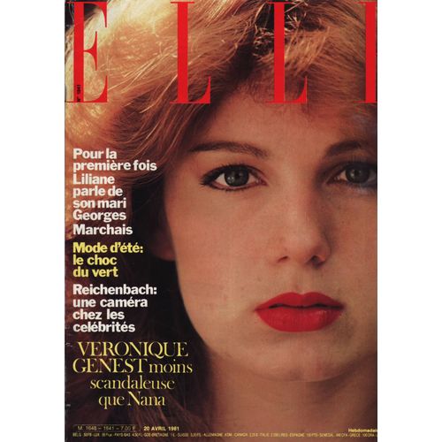 Elle / 20-04-1981 N1841 : Veronique Genest (6p) - Franois Reichenbach (12p) - Jodie Foster (2p)
