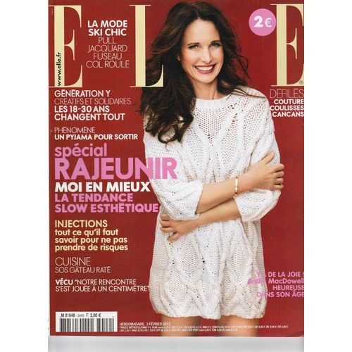 Elle N 3449 - 03-02-2012 - Andie Mac Dowell