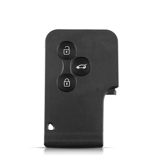 Ellyyou-Coque De Cl De Carte Intelligente De Pour Renault Clio Logan Megane 2 3 Koleos Scenic,tui  Cl  Distance  3 Boutons,Petite Cl - Type Key Shell No Blade