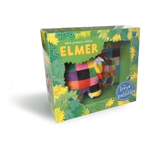 Elmer - Mon Premier Coffret Elmer - Le Livre Et La Peluche   de McKee David  Format Coffret 