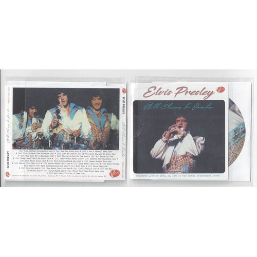 Elvis Presley Still Classy In Omaha Recorded Live 22/04/1976 Booklet Soundboard Recording 1 Cd Disc Original 29 Tracks dition Limite 500 Ex Sortie 2020 Neuf Sous Pochette Plastique Scelle Trs Rare - 