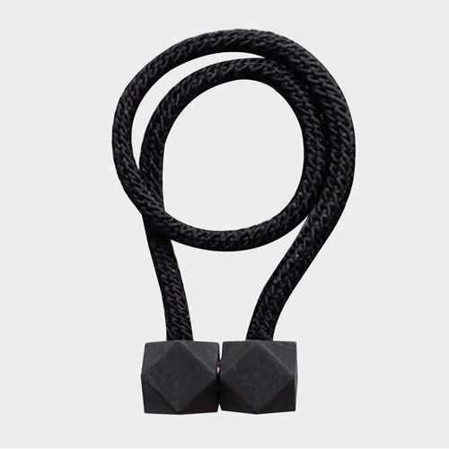Embrasses De Rideaux Magntiques En Forme De Rubik's Cube,Conception Moderne,Simple Et lgante,Dgagement,Conception De Ulpaissie Amliore,2024,4 Pices - Type Black 4pcs