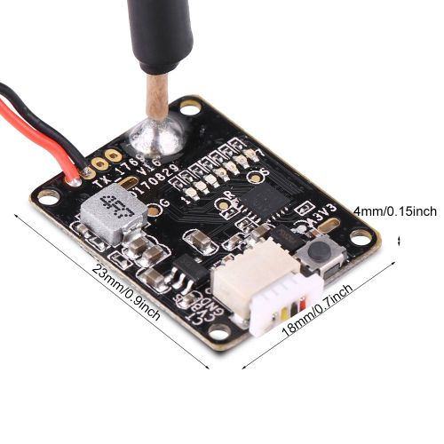 Emetteur 48 canaux commutable 50 mW/25 mW/200 mW + camera 700 lignes pour drone FPV (emetteur + camera)
