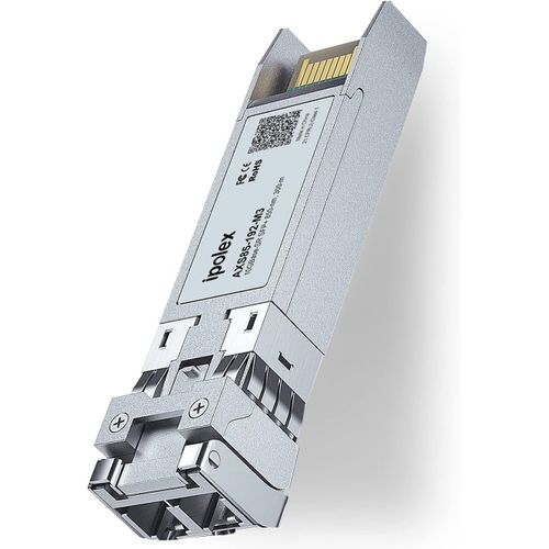 metteur-rcepteur LC multimode SFP+ 10G,Module Mini GBIC 10GBase-SR Compatible avec Cisco SFP-10G-SR,Ubiquiti UF-MM-10G,TP-Link,Meraki,Netgear,etc. (MMF,850-nm,300 mtres) 1-Pack