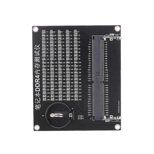 Emplacement de mmoire de carte mre dordinateur portable DDR4 Test de rparation de diagnostic SDRAM SO-DIMM Pin Out