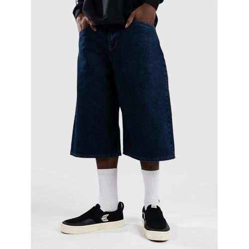 Empyre Ultra Wide Sk8 Denim Short Bleu
