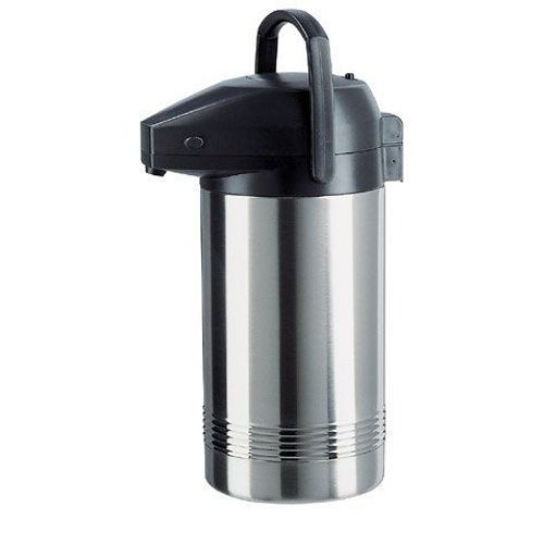 Emsa 637301600 President Pichet Isotherme À Pompe Inox / Noir 3,0 L