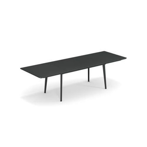 Emu - Table Extensible Plus4 - Fer Ancien - 160 X 90 Cm  - Gris