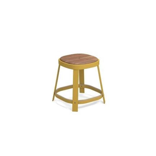 Emu - Tabouret Thor Teck - Jaune Curry - Jaune