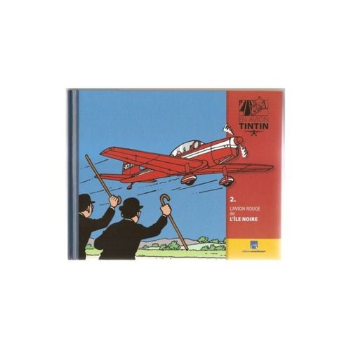 En Avion Tintin Livret Seul N8 L'avion Rouge De L'le Noire