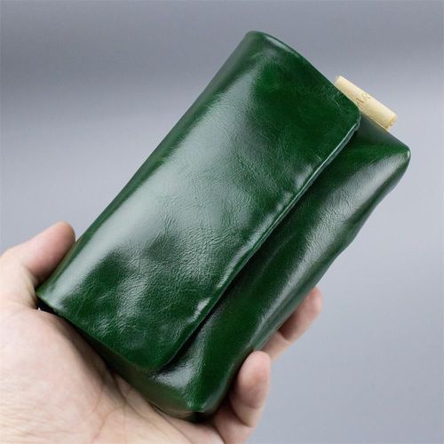 En Cuir Vert - Xl En Cuir Vritable Sac Bote tui De Poche Pour Fujifilm X100v X100f X100t X100s X100 Xe4 Xe3 Xe2 Xa7 Xa5 Xa3 Camra Sans Miroir