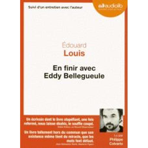 En Finir Avec Eddy Bellegueule   de Edouard Louis  Format Livre-CD 
