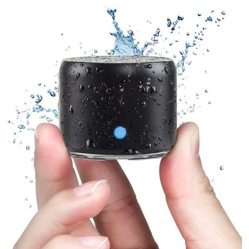 Enceinte Bluetooth Mini Portable IPX7 tanche Super Bass Haute Fidlit Noir YONIS