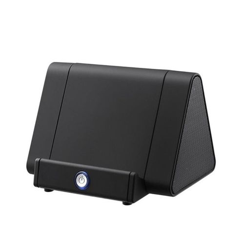 Enceinte Portable  Induction sans fil, haut-parleur  dtection automatique, support pour tlphone Portable, Mini bote de son, capteurs Audio, Super basses