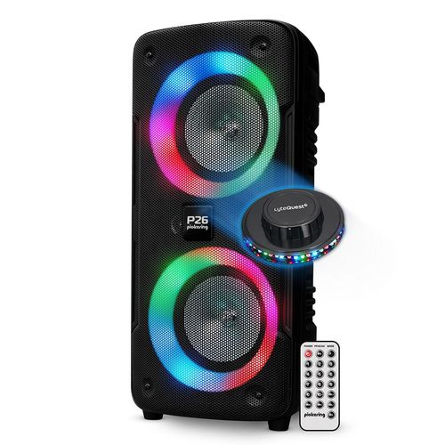 Enceinte SONO DJ Autonome sur batterie  LED - PANTHER P26