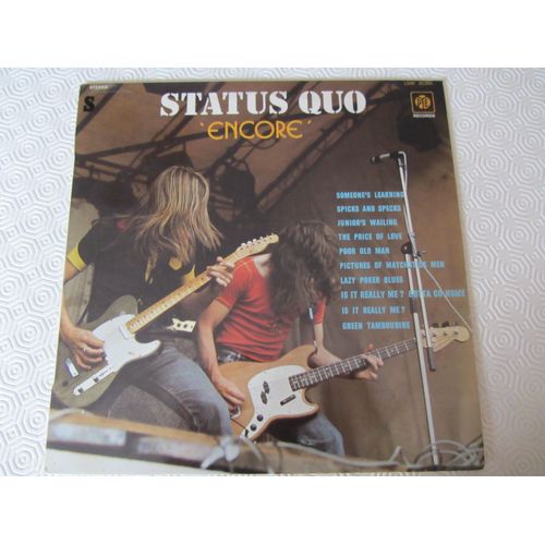 Encore: Someone's Learning - Spicks And Specks - Junior's Wailing - Pictures Of Matchstick Men - Ice In The Sun - Green Tambourine - Etc... - Status Quo