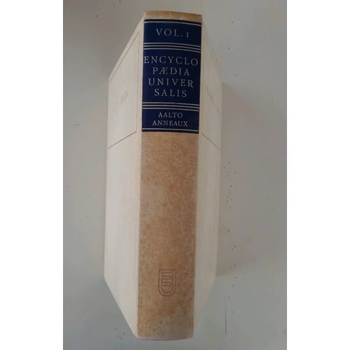 Encyclopdia Universalis. Vol 1. Aalto - Anneaux .Paris 1974.   