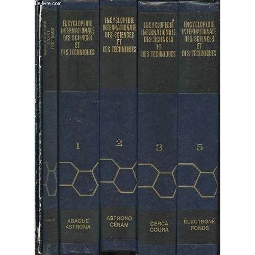Encyclopedie Internationale Des Sciences Et Des Techniques En 10 Volumes + Index.   de LAROUSSE  Format Reli 