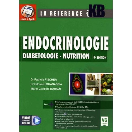 Endocrinologie, Diabtologie, Nutrition    Format Beau livre 