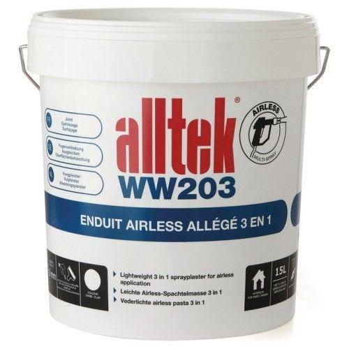 Enduit Airless - 3 En 1 - Allg - Prt  L'emploi - Alltek Ww203 15l Bricozor