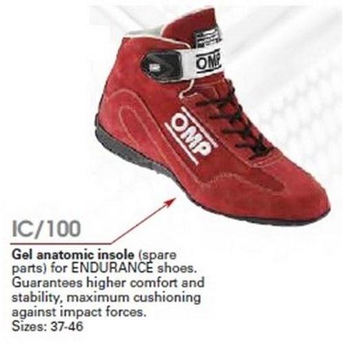 Endurance Semelle Gel Pour Chaussures Omp Taille 46