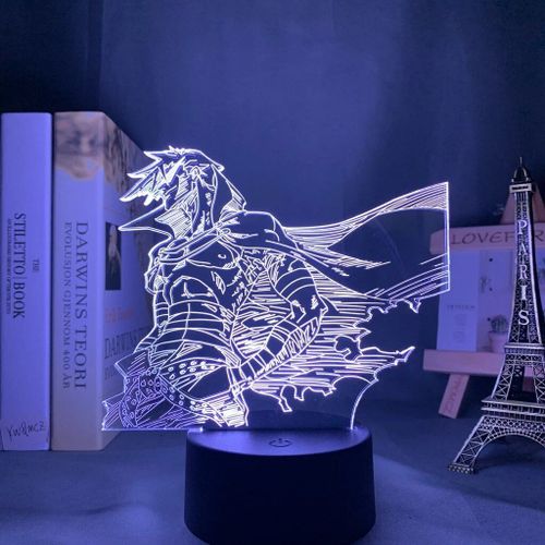 Enfant Cadeau Anime Gurren Lagann Kamina Led Veilleuse Pour Chambre Dcor Cadeau D'anniversaire Nuit Lampe Kamina Lumire Gurren Lagann Gadget