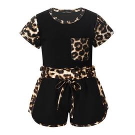 Enfant Fille Ensemble de V tement t Tenue Ballet Et Crop Top