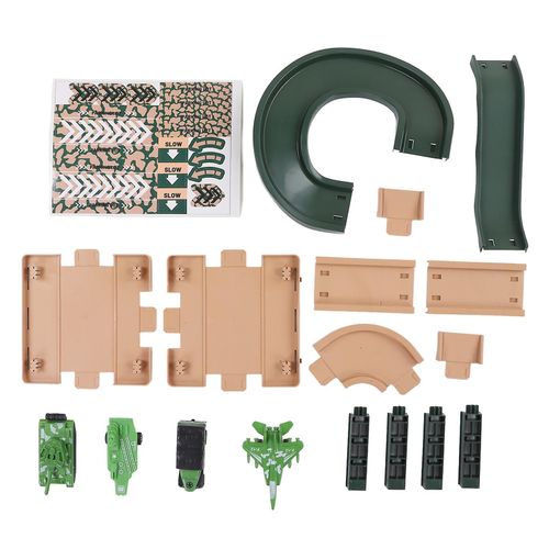 Enfants Piste Parking Lot Jouet Modles De Vhicules Facile Assembler Amliorer La Coordination Flexible Track Playset