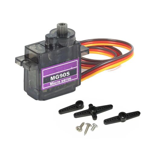 Engrenage entirement mtallique Servo SG90, version amliore pour hlicoptre RC, avion, bateau, voiture, MG90 9G Trex 10/20 RC Robot,5 pices, 450 pices, MG90S