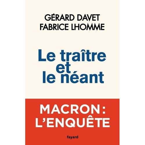 Le Tratre Et Le Nant   de Davet Grard  Format Grand Format 