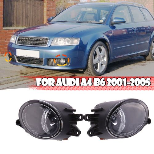 Enquter Antibrouillard De Pare-Chocs Avant De Voiture Avec Ampoules Halognes, Feu De Conduite Pour Audi A4 Gods 2001, 2002, 2003, 2004, 8e0941700, 8e0941699