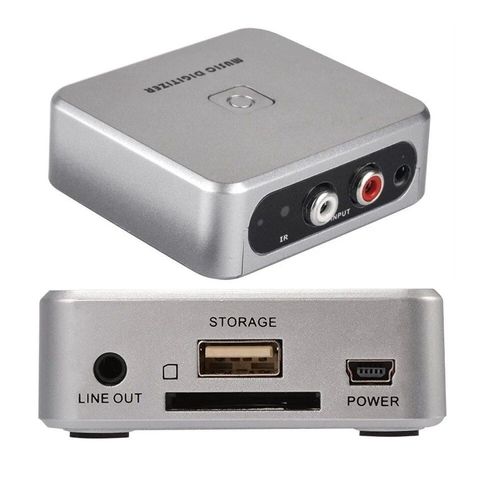Enregistreur de carte de Capture Audio,convertir la musique ancienne au format mp3 numrique,enregistrer directement dans le lecteur USB ou la carte SFD TF,pas besoin de pc