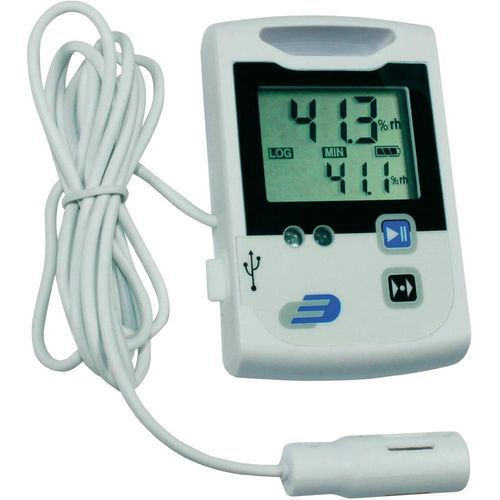 Enregistreur De Donnes 60000 Valeurs De -30  +70 C., 0.1 C. Tfa Log 110 Exf