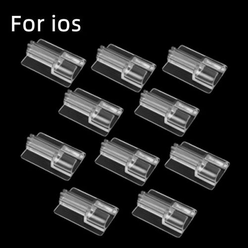 Enrouleur De Cble De Donnes Souple,Organiseur Pour Apple Ios Android,Cble De Chargement Usb Type-C,Housse De Protection Pour Iphone - Type 10pcs For Ios