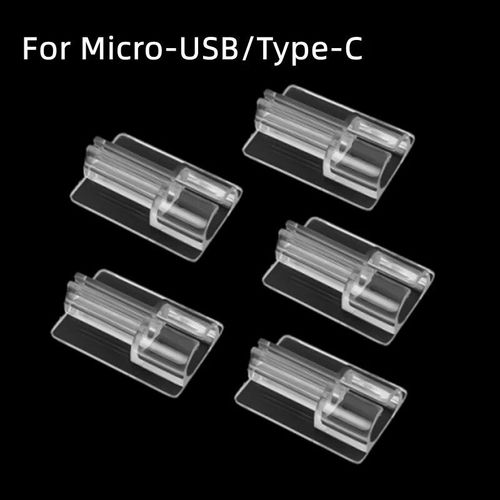 Enrouleur De Cble De Donnes Souple,Organiseur Pour Apple Ios Android,Cble De Chargement Usb Type-C,Housse De Protection Pour Iphone - Type 5pcs For Android