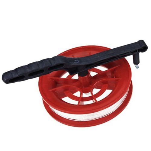 Enrouleur De Roue De Feu, Outil De Rouleau De Cerf-Volant Avec Ligne De Ficelle Torsade De 100m Pour Une Utilisation  Simple Et Double Ligne