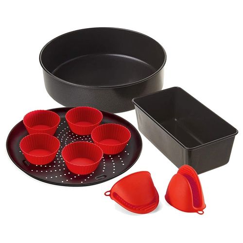 Ensemble d'accessoires de cuisson pour Ninja Foodi 6.5 Qt, autocuiseur 8 Qt + friteuse  Air, lavable au lave-vaisselle