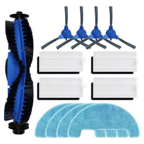 Ensemble d'accessoires de remplacement pour R550 R600 R650 R750 Robot Aspirateur Brosse Latrale Principale Hepa Filte