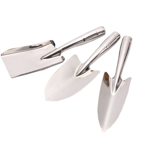 Ensemble D'outils De Jardinage, 3 Pices En Acier Inoxydable Avec Pelle  Main, Pelle Pointue, Fourche  Main Et Bche, Outils De Jardinage Durables Pour Hommes Et Femmes