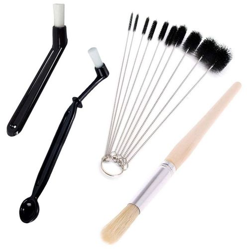 Ensemble D'outils De Nettoyage De Marc De Grains De Th De Brosse De Livres De Caf, Broyeur, Ttes De Groupe De Machine  Expresso, 4 Pices