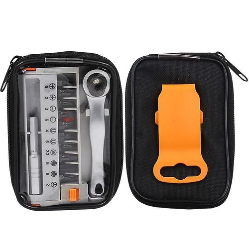 Ensemble De 12 Mini-Outils  Cliquet Pour Vlo - Kit De Rparation Multifonction Fiable Et lgant Pour Vlos De Route Et Vtt - Outil Multifonction Edc Polyvalent