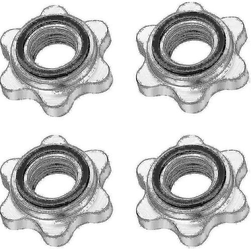 Ensemble De 4 Spinlocks DHaltres, Colliers Antidrapants De 25 Mm Standard, Bouchons  Vis Pour Barres DHaltres, Colliers En toile DHaltre
